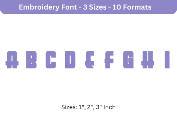 Aerojones Font a to I: A Designer’s Review for Seasonal Embroidery