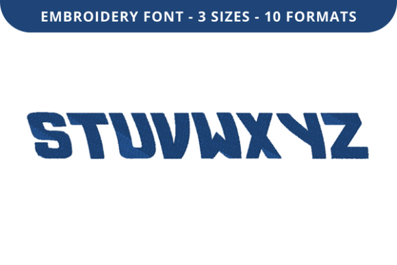 Back to the Past Font S to Z: A Designer’s Review for Small Business Embroidery