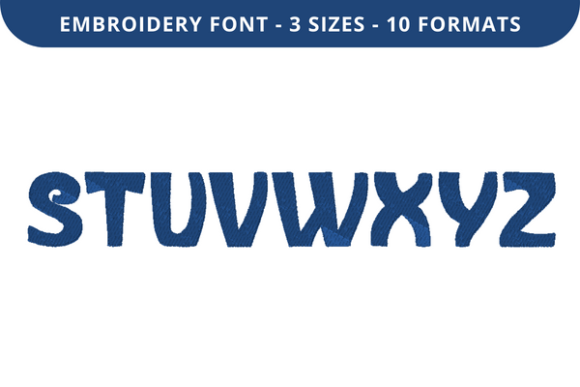 Evaluating City Swirl Font S to Z for Real Embroidery Projects