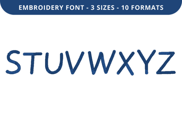 Kindred Font S to Z: A Designer’s Honest Review for Boutique Sweatshirt Embroidery