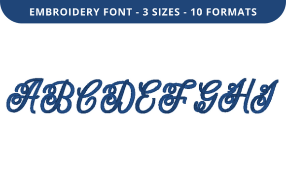 Lavern Font a to I: A Seller’s Review for Etsy & Small Shop Embroidery