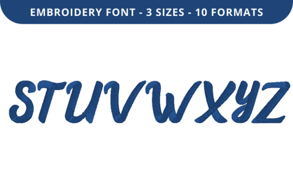 Love Breath Font S to Z: A Designer’s Review for Small Business Embroidery