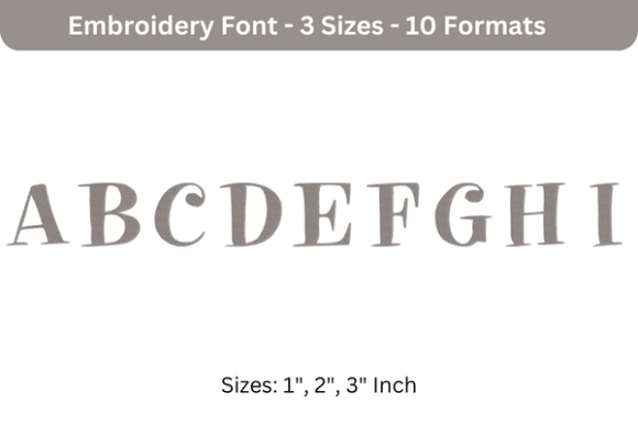 Pixie Font a to I: A Designer’s Seasonal Embroidery Review