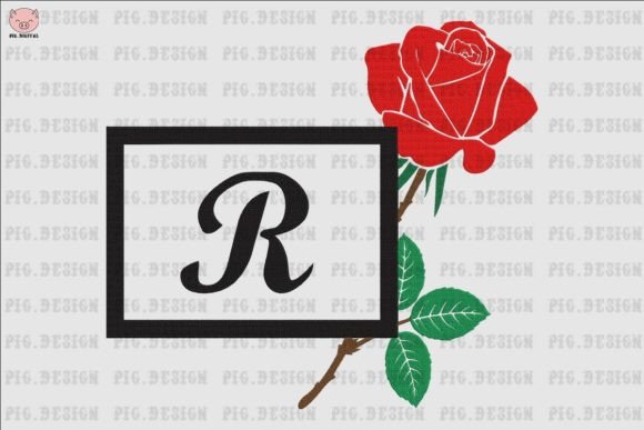 Rose Font R: A Designer’s Review for Personalized Embroidery Gifts