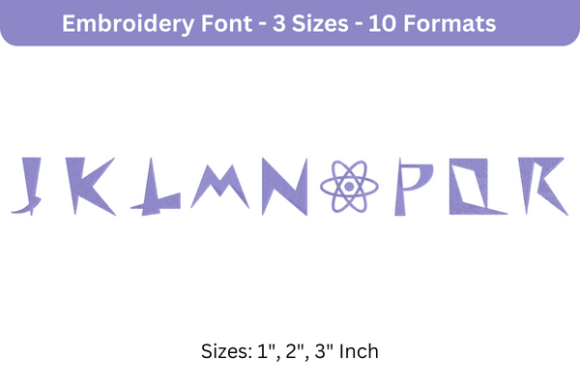 Space Patrol Font Uppercase J to R: A Designer’s Review for Small Business Merch